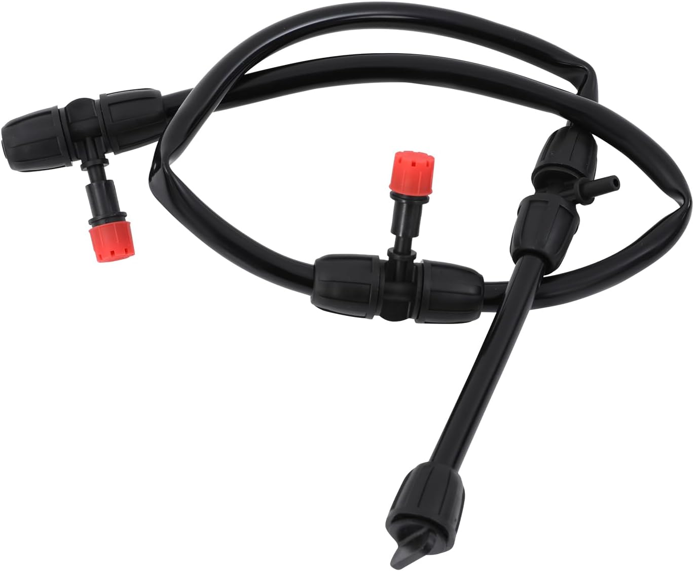 Self Watering Wall Planter with 18 Pots, Wall Planters for Indoor Plants, Vertical Garden Planter, Wall Mounted Plastic Plant Grow Pots for Fruits Vegetables Flowers Herbs (Black)