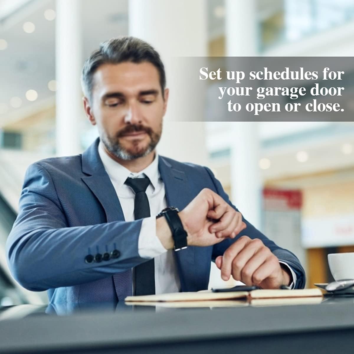 Smart Wi-Fi Garage Door Opener Remote,APP Control, Compatible with Alexa, Google Assistant, Siri, No Hub Required