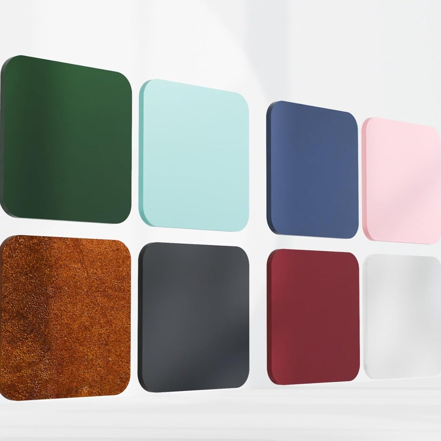 Tapered Planter (Navy Blue, 12" x 12" x 24")