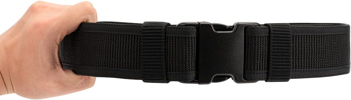 Security EMS EMT Firefighters Work Belt 2" Wide Camping Hiking Utility Tool Belt Airsoft Paintball Gear Holster Belt