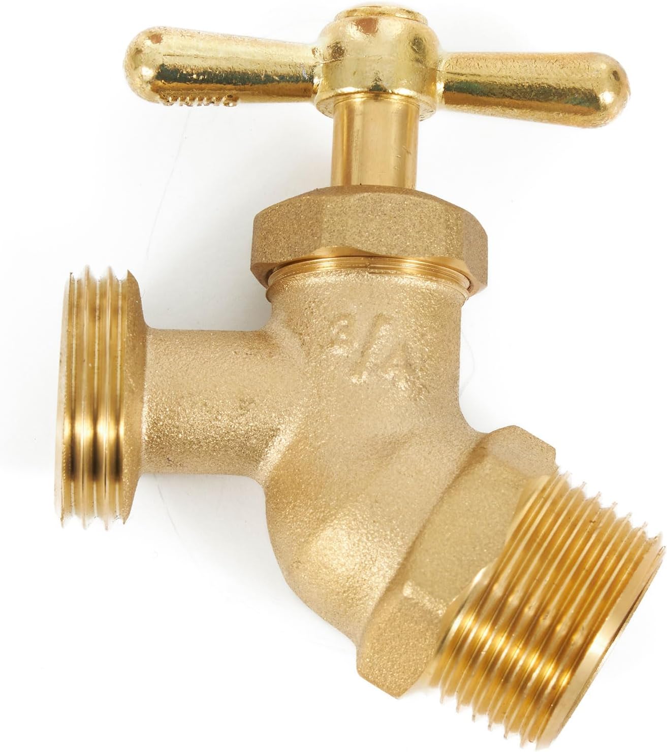 Good Ideas Rain Wizard 50 Gallon Plastic Outdoor Home Rain Barrel Water Storage Collector with Brass Spigot and Flat Back Design, Terra Cotta (4 Pack)