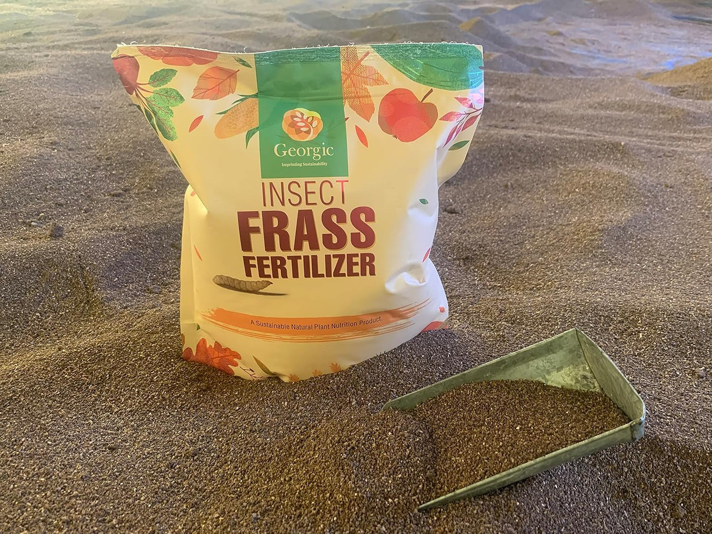 Insect Frass Fertilizer for Soil Amendment, All-Purpose Organic House Plant Food and Fertilizer- Pack of 3