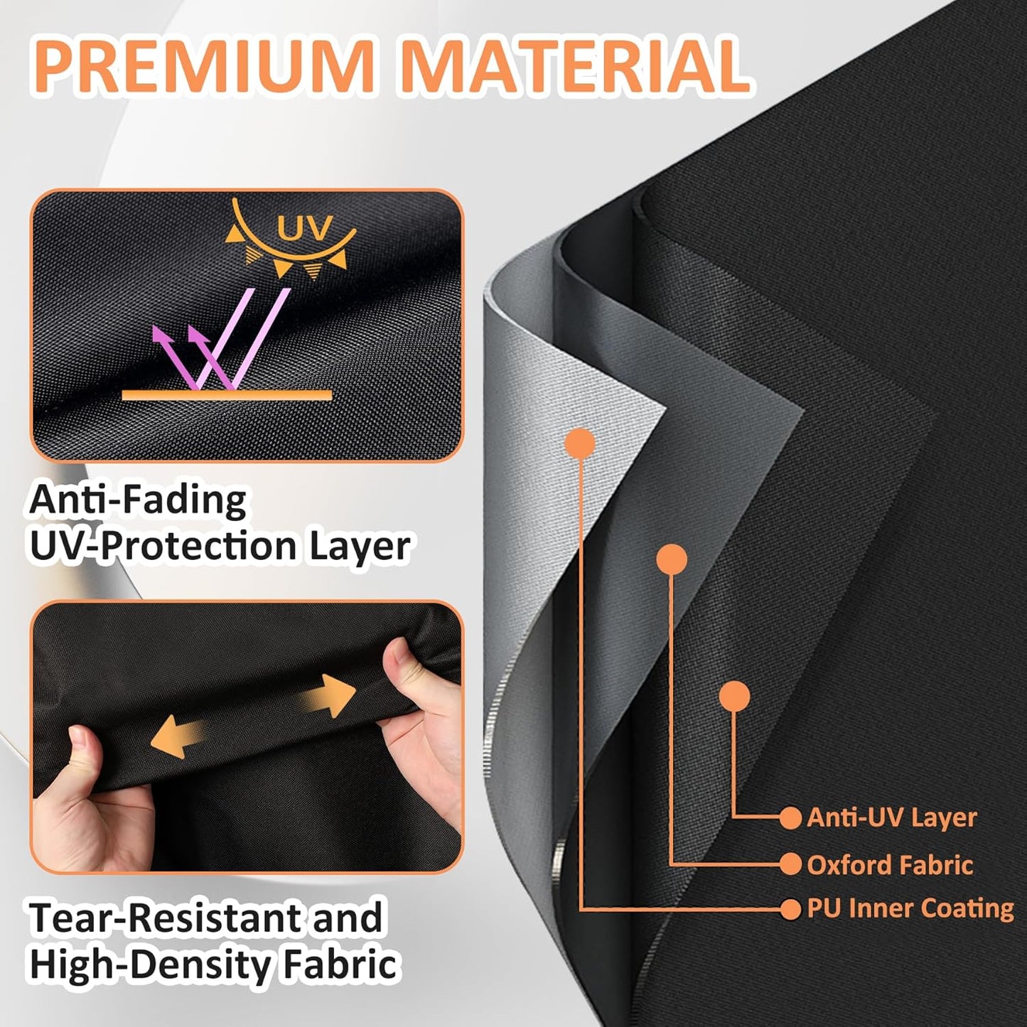 Grill Cover for Pit Boss 2-Burner Ultimate Lift-Off Griddle Grill PB2BGD2, Outdoor Grill Cover for Pit Boss Sierra Griddle 2B Ultimate Griddle, Waterproof UV Resistant Pit Boss Cover