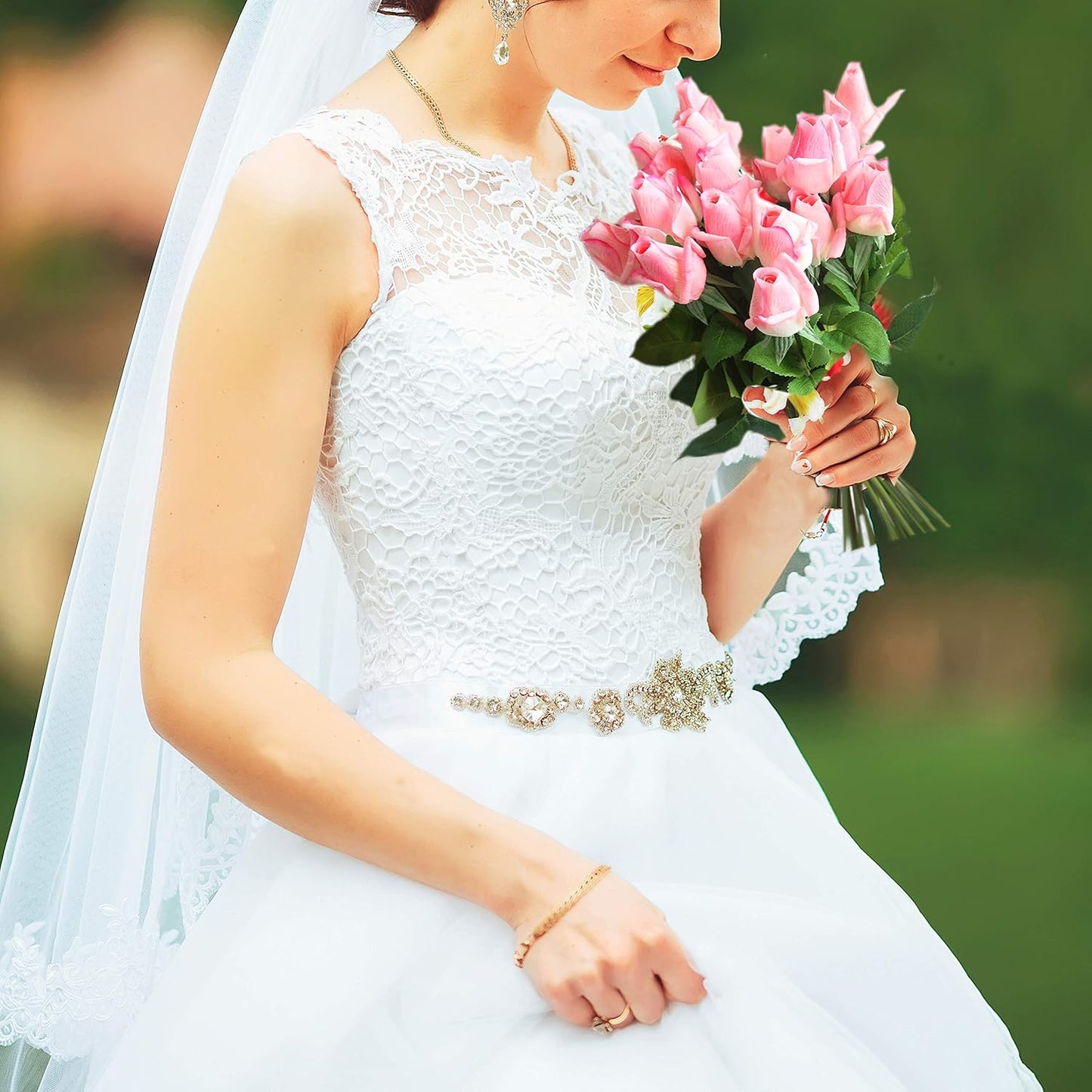 12pcs Real Look Artificial Rose Buds, 22 Inch Real Touch Silk Rosebud, Realistic Design Artificial Flower with Real Feel Petals,Silk Flower Bud for Wedding Home Décor,Dark Pink