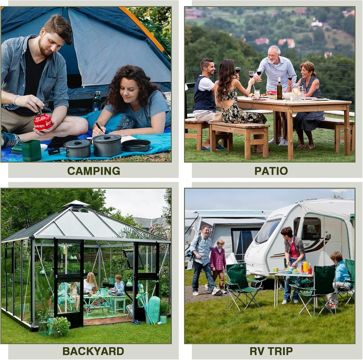 Bestfire 3-Burner Tabletop Gas Grill, 30,000 BTU Portable Propane Grill with Heavy-Duty Thickened Grates & Stainless Steel Knobs, Compact Design&Detachable Legs for Camping, RV, Backyard BBQ