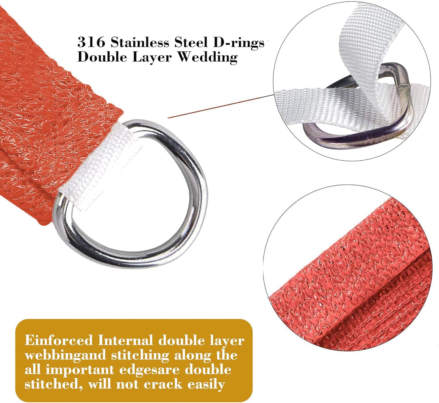 13' x 15' Red Rectangle Sun Shade Sail SSP1212 Canopy Durable Fabric UV Block Awning,We Make Custom Orders