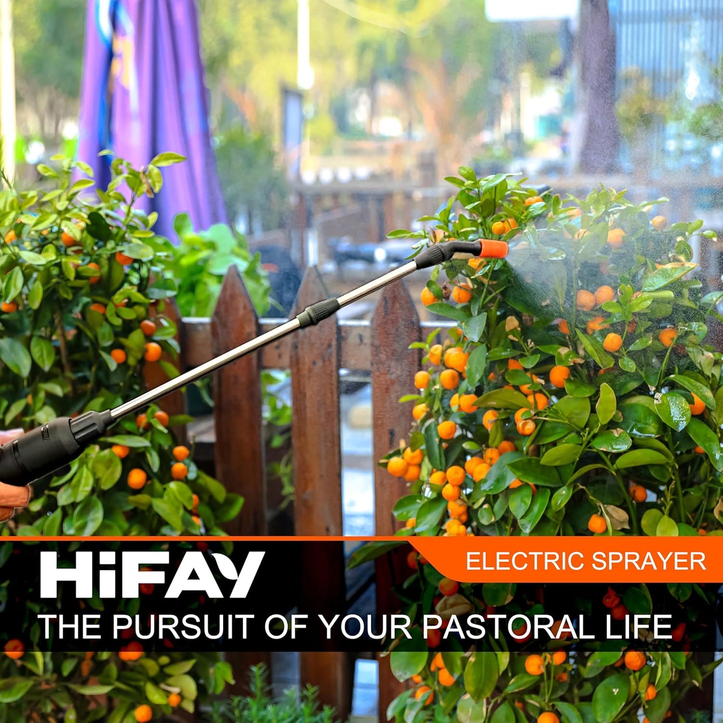 ES4-PRO Electric Sprayer 1 Gallon Built-in 4000mAh,Rechargeable Battery Powered Sprayer with Telescopic Wand,Plant Mister,Kitchen Cleaning,Indoor Watering Can for Plants (Green)