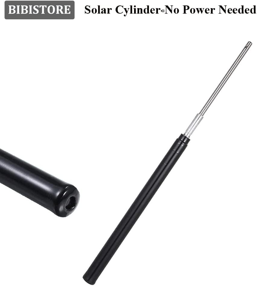 BIBISTORE Solar Heat Sensitive Automatic Greenhouse Window Opener Hothouse Vent Openers Auto Vent Kit Greenhouse Accessories-(Two Springs,Lifts 15.4 Lbs)