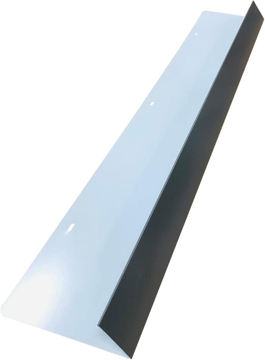 EAGLE 1- Shingle Roof Rain Diverter 40 Inches Long- 26 Gauge Material- Easy to Install- Includes Stainless Steel Nails (3, Charcoal Grey)