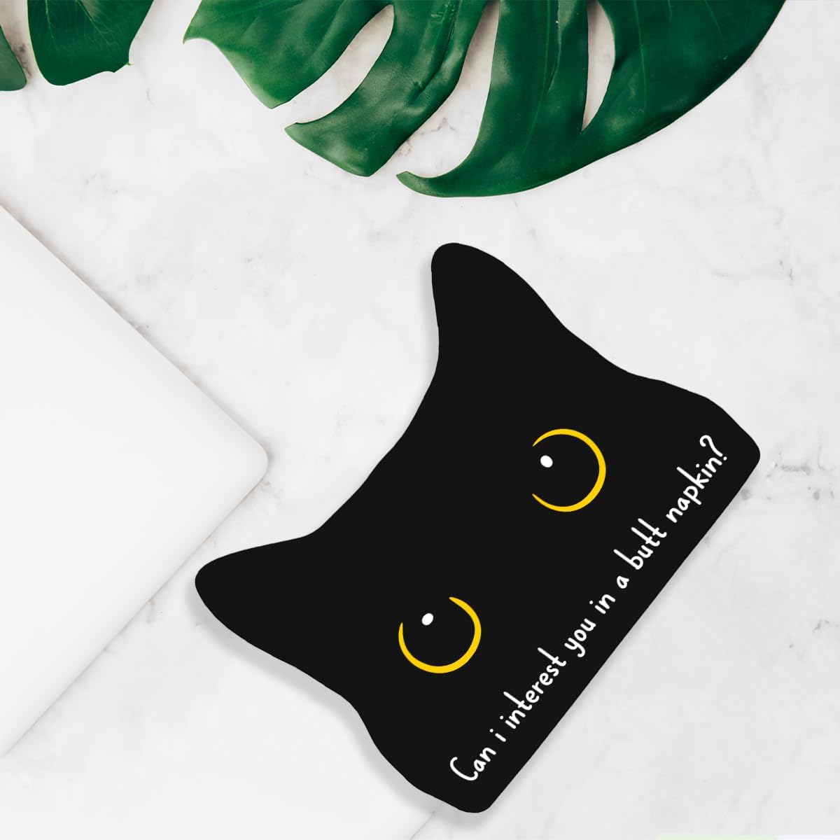Can I Interest You in a Butt Napkin Funny Bathroom Acrylic Decor Sign Black Cat Decor Cat Decor for Home Bathroom Cat Lover Gifts For Women Men