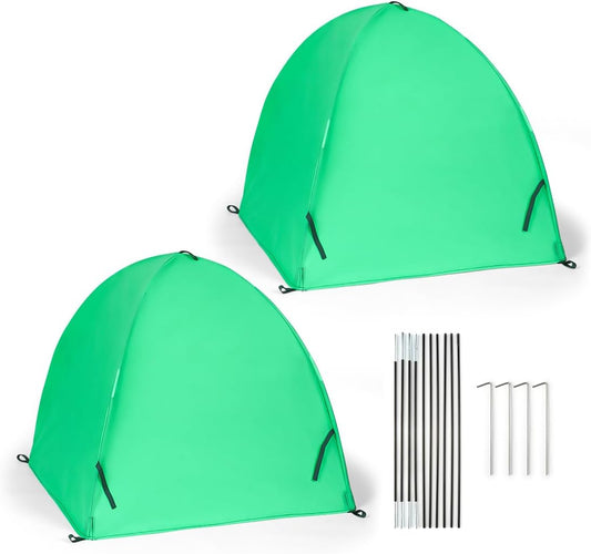 Plant Covers Freeze Protection for Winter, Outdoor Garden Frost Cover,Reusable Shrub Blankets Bags,Potted Fruit Vegetable Sall Tree Pest Protector(28inch,2-Pack)