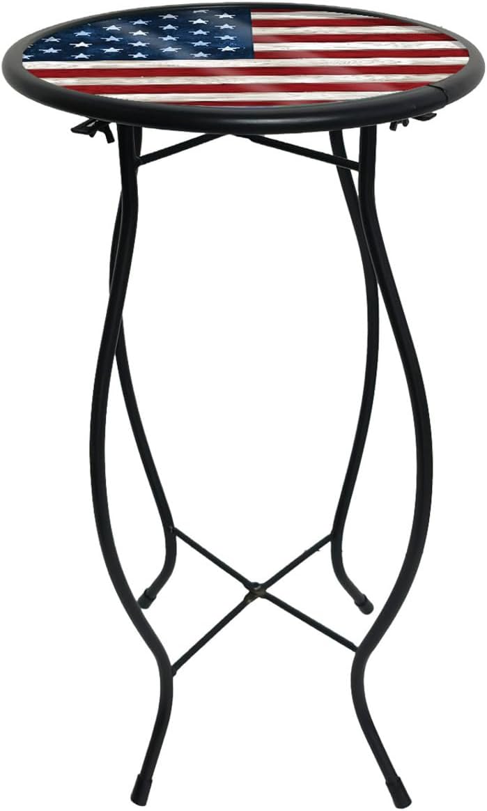 Briarwood Lane Wooden American Flag Plant Stand