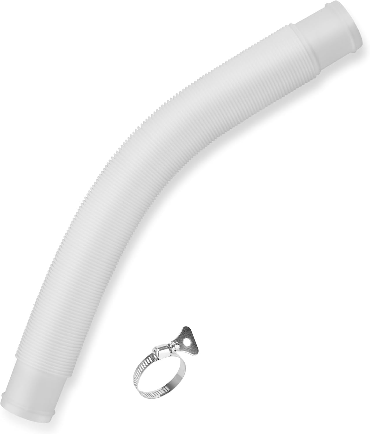 WADEO Rain Barrel Hose Connector, Compatible with Downspout Diverters(1.25'' Outlet Diameter) & Links Rain Barrels for Increased Storage