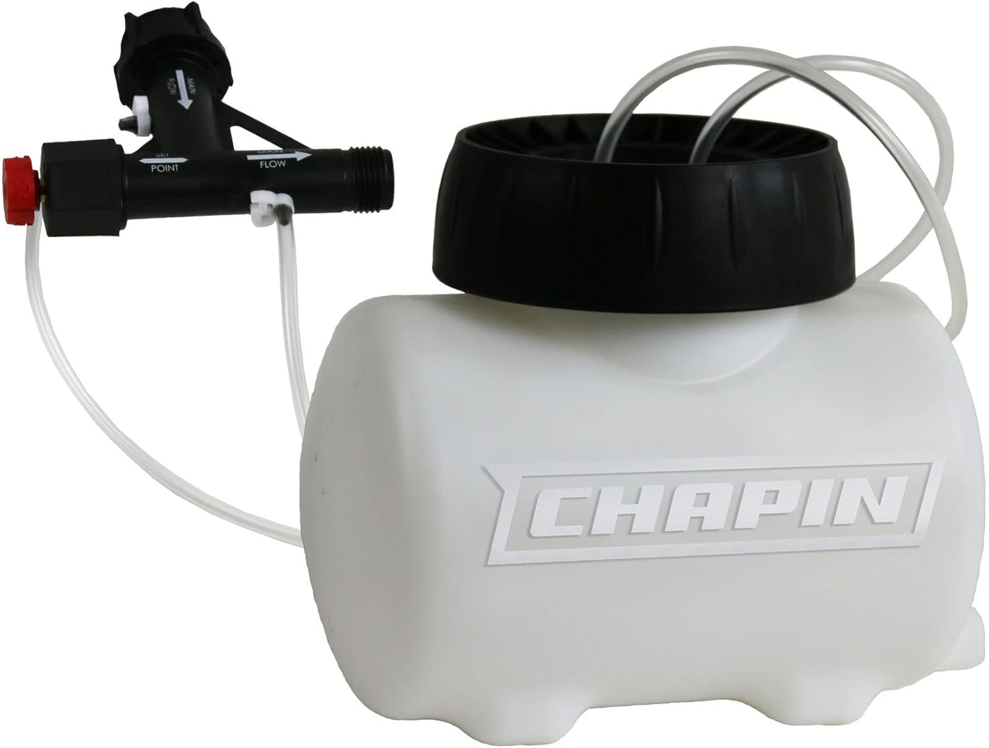 Chapin 4710 1-Gallon HydroFeed in-Line Fertilizing Injection System for Sprinklers and Direct Hose Use, 1-Pack, Translucent White