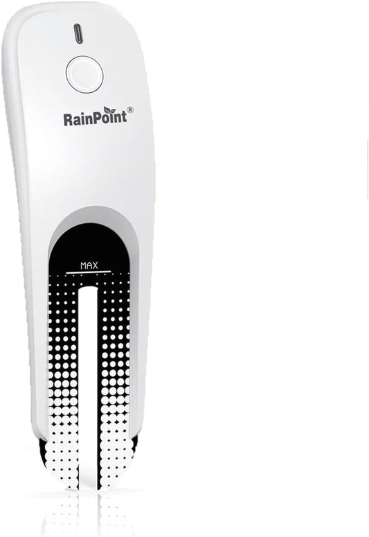 RainPoint 3-in-1 Smart Wireless Soil Moisture Meter for Plants Indoor/Outdoor Without Hub, WiFi APP Temperature Sunlight Sensor for Gardening Lawn Houseplants Monitor Hygrometer