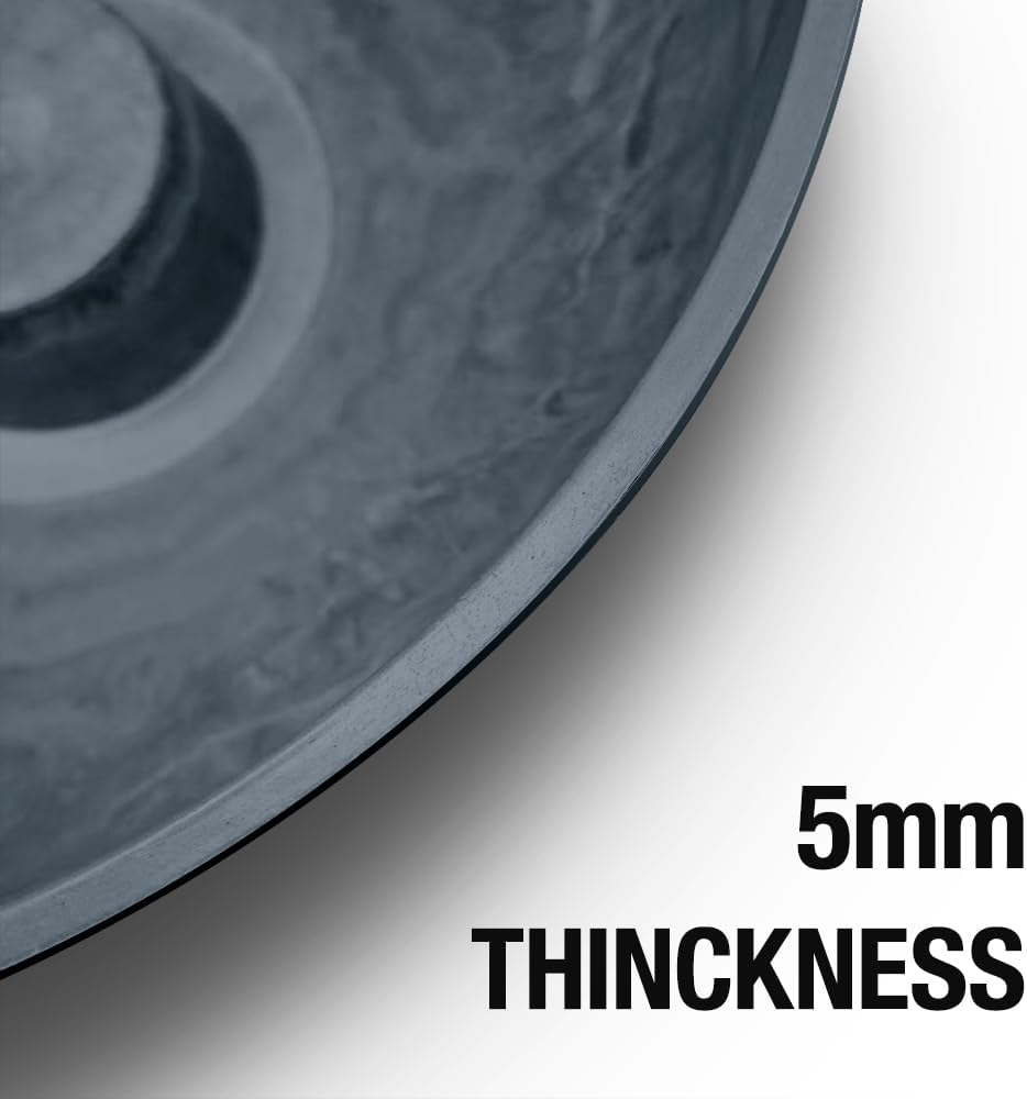 Marble Pattern 10 Inch Hanging Planter for Indoor Outdoor Plants, 2 Pack Hanging Planter Basket for Garden Home Decor Use (Gray)