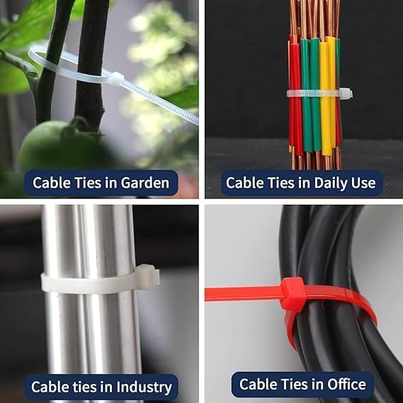 XINGO 1000 PCS Apple Green Zip Ties 12 Inch, 60 LBS Tensile Strength, Self-Locking Nylon Plastic Nylon PA66 Wire Ties for Indoor and Outdoor Use