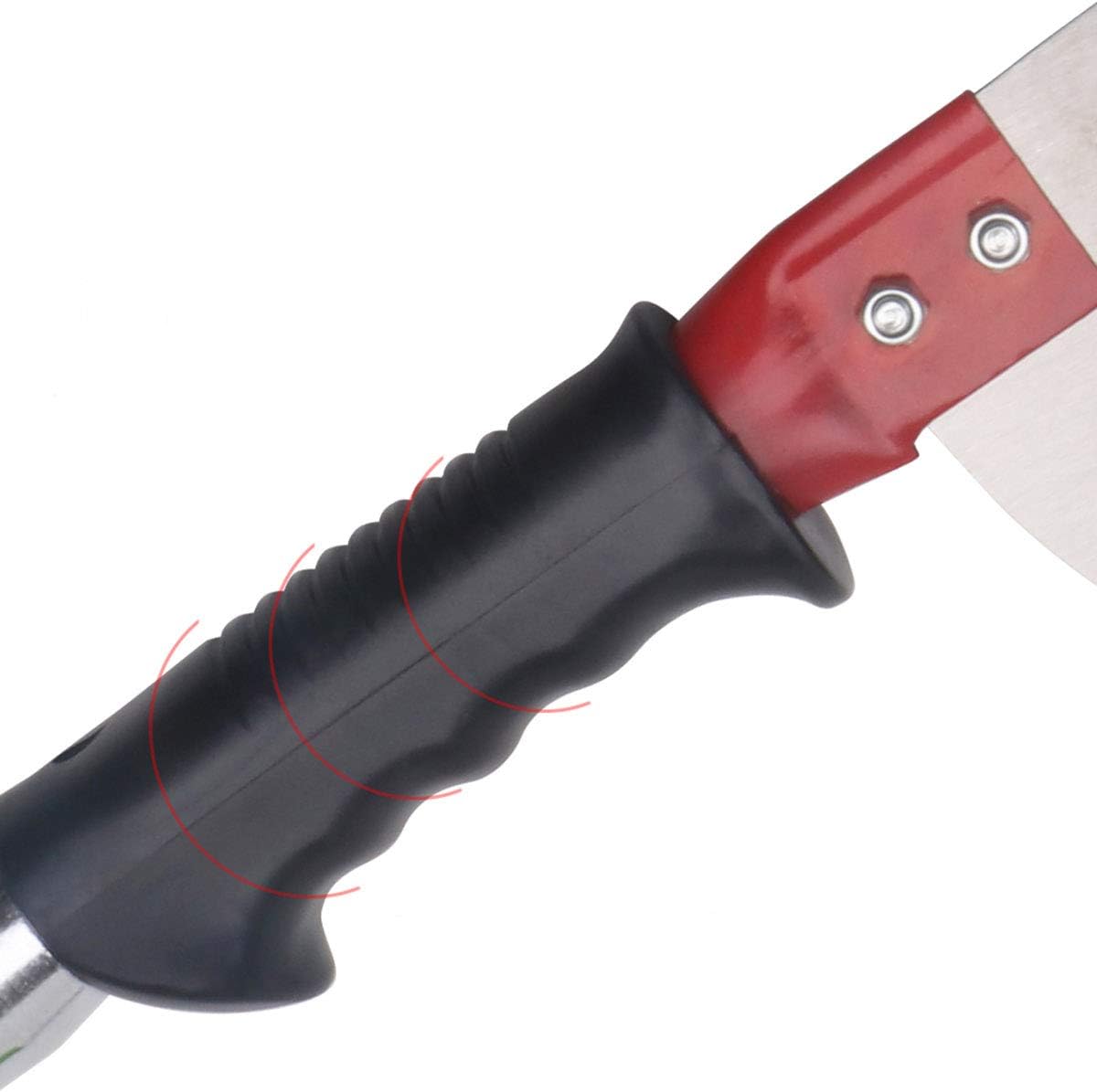 Manual Pole Saw 26 Foot Extendable with 2-Foot Saw Blade, 23.23 inch Mn Steel Tree Saw Tree Pole Pruner for Pruning and Trimming Branches and Leaves