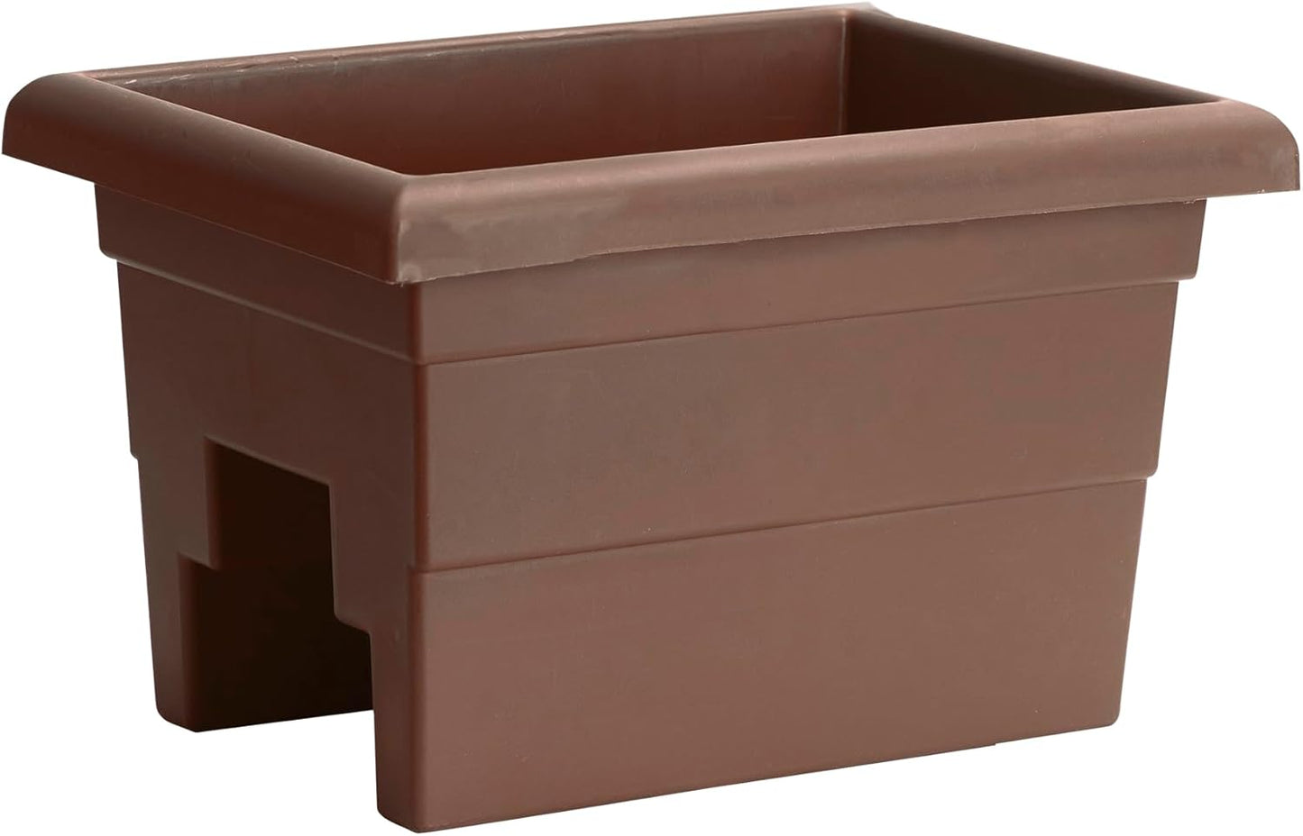 Root & Vessel Countryside Rail Planter, Brown, 16"