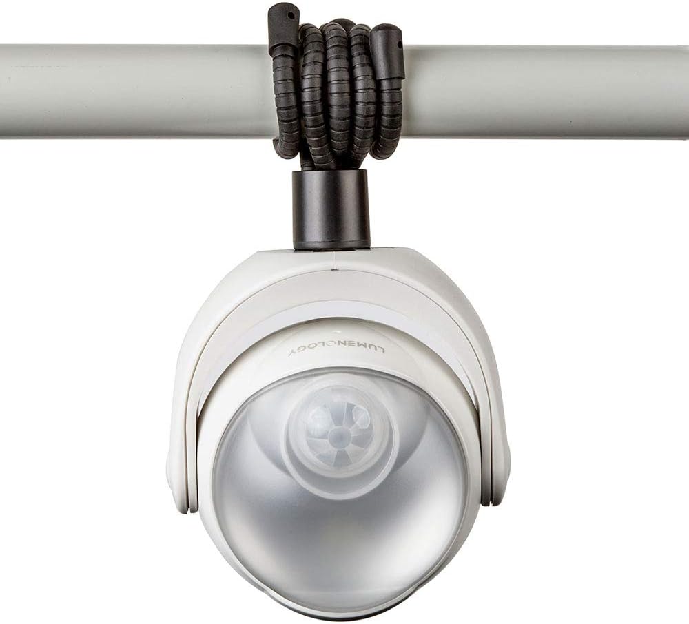 Limitless Innovations Lumenology Portable LED Motion Sensor Light Provides 148 Lumens with a 13 ft Detectable Range and Flexible Tripod Base with Magnetic Option – Indoor/Outdoor (White)