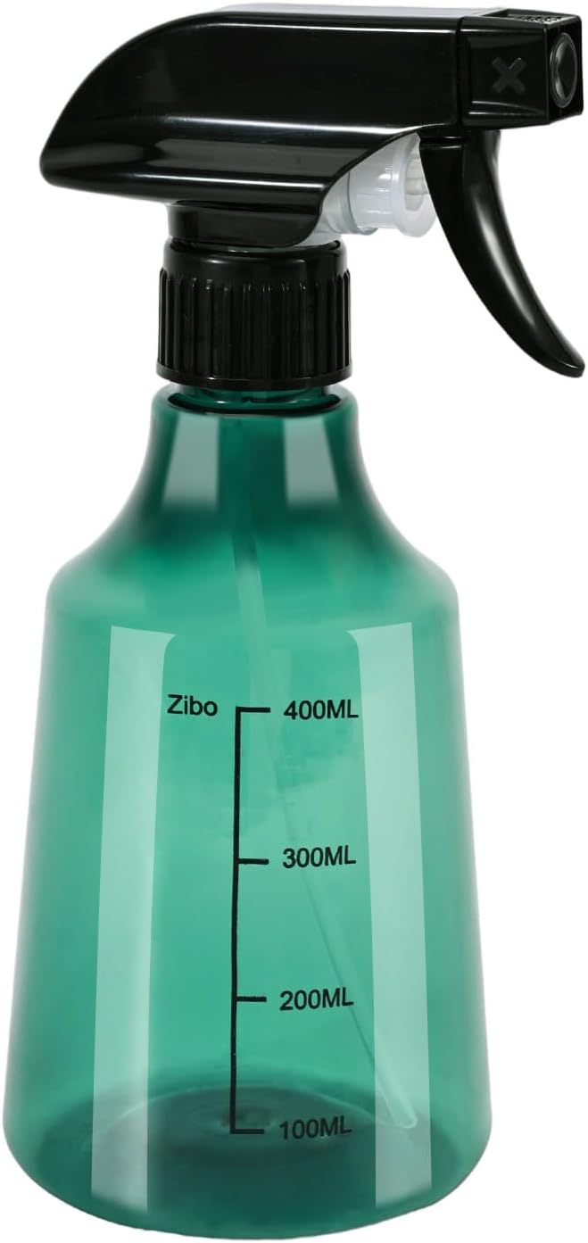 driew Plant Mister Spray Bottle, 13.6oz 400ML Plant Mister Water Spray Bottle with Scale for Plants Misting Bottle Water Fine Mist,Green
