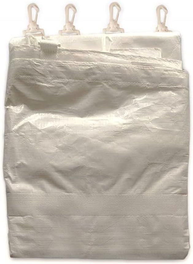 20' x 30' Economy Sidewall Kit for Canopy Tent, Complete Set of (2) White 20' and (2) 30' Side Walls for 7' Foot Height Party Frame and Outdoor Pole Tents, Tent Not Included