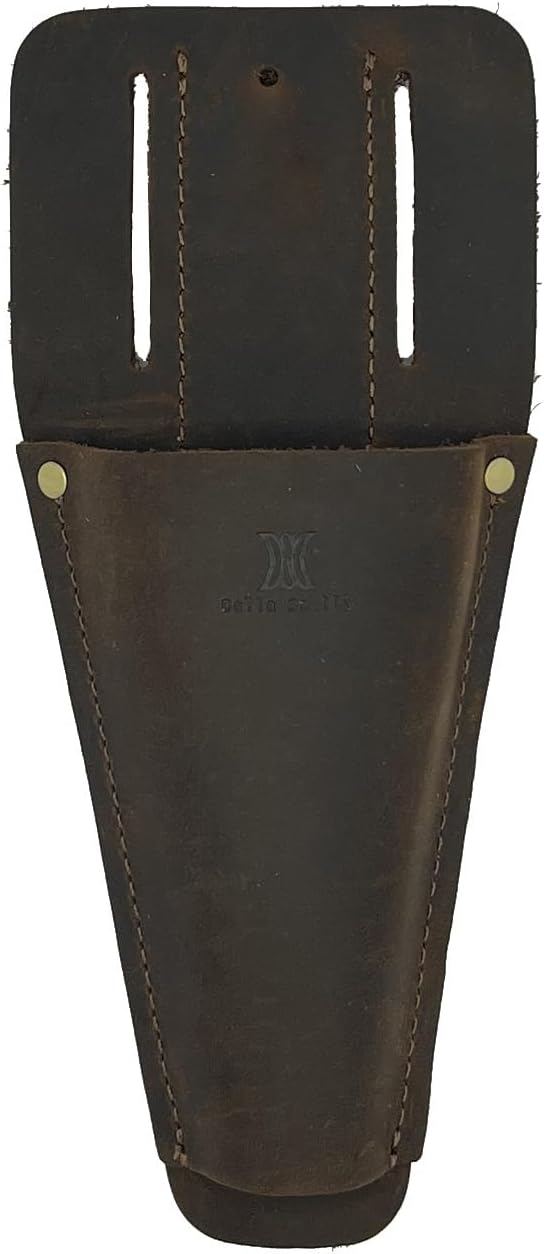 Garden Leather Pruner Sheath,Tool Holster for Gardening Pruning Shears,Durable Scissor Protector Cover