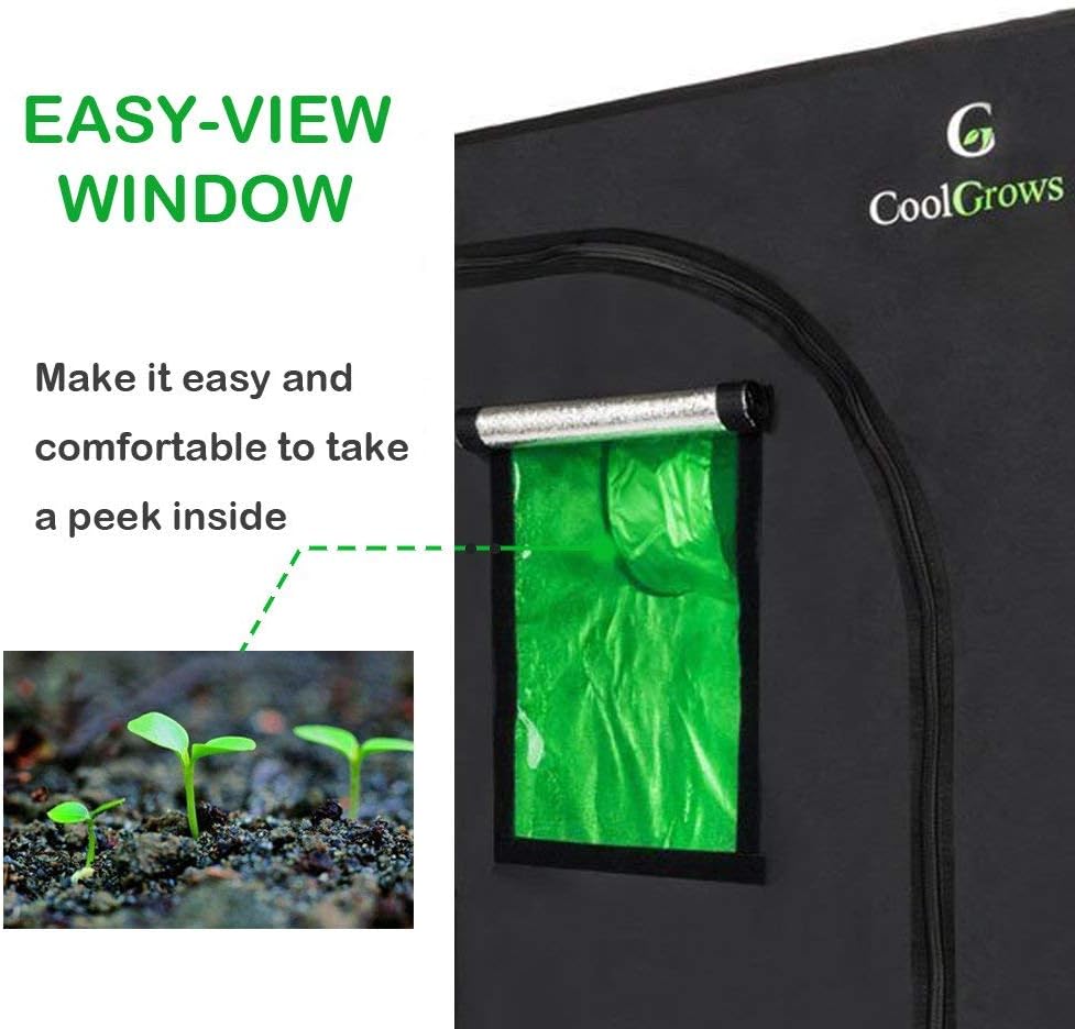 Grow Tent for Indoor Plant Growing Dismountable Reflective Hydroponic Non Toxic Room (32"x 32"x 64")