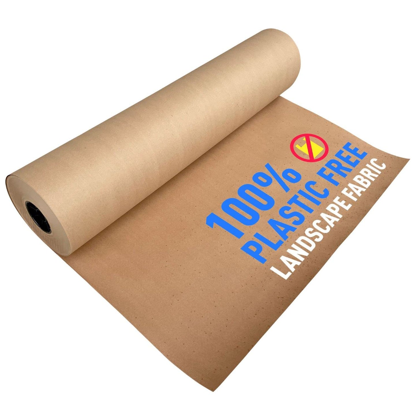 Sandbaggy Biodegradable Landscape Fabric - Garden Paper for Weeds - Paper Mulch Rolls (5 ft x 50 ft, 1)