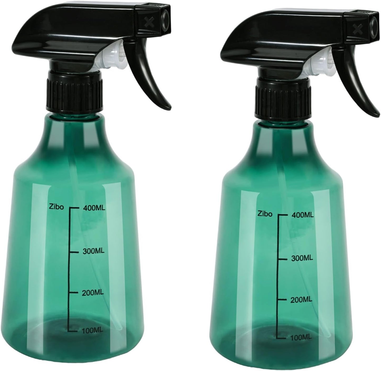 driew Plant Mister Spray Bottle, 2 Pack 13.6oz 400ML Plant Mister Water Spray Bottle with Scale for Plants Misting Bottle Water Fine Mist,Green
