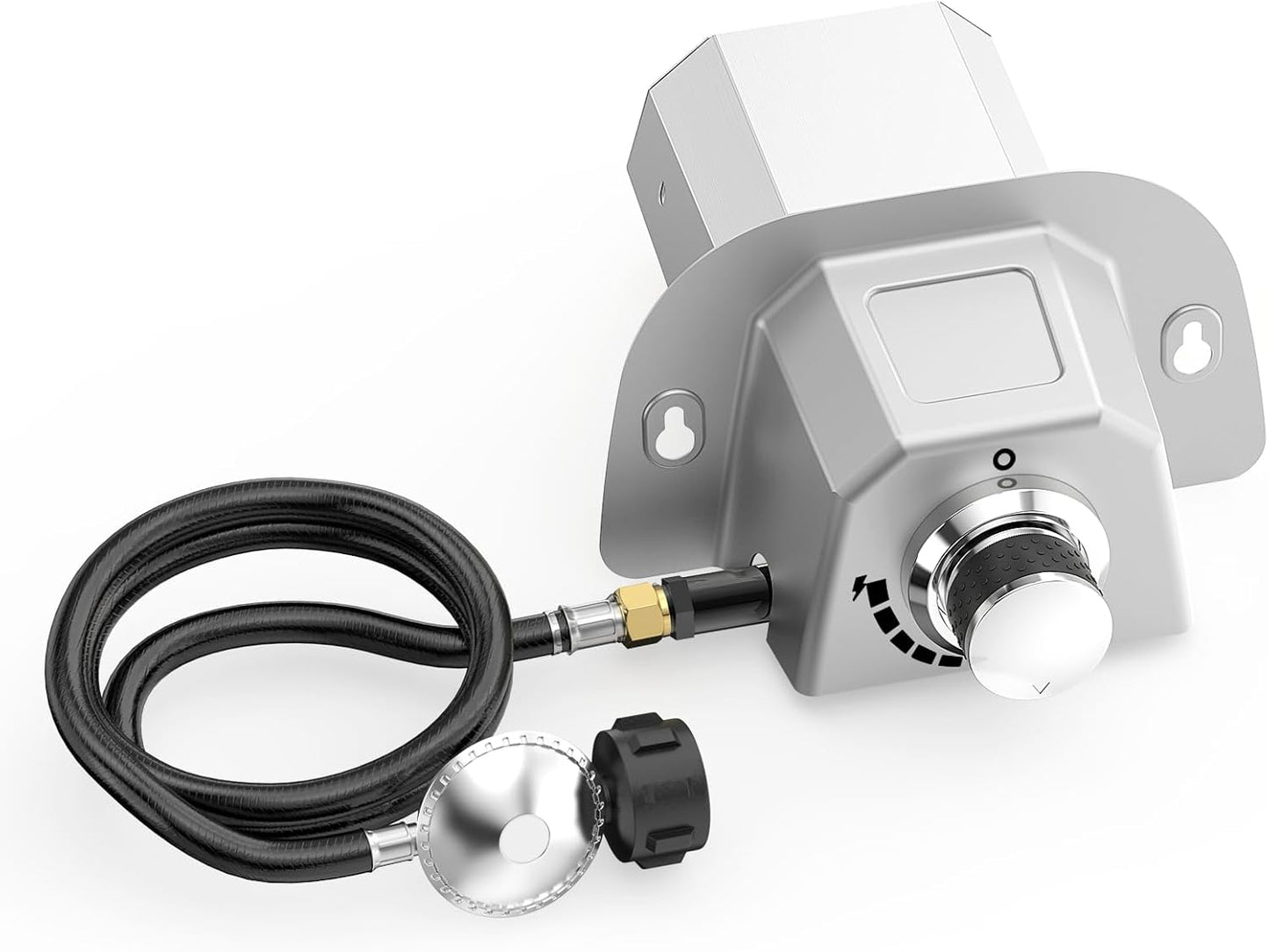 Uniflasy Gas Burner for Ooni Pizza Oven Accessories, for Ooni Karu 12 Gas Burner Attachment, Replace for 12G Adapter, for Fyra 12 with Propane Conversion Kit, fits Bighorn Outdoors Pizza Oven 12"