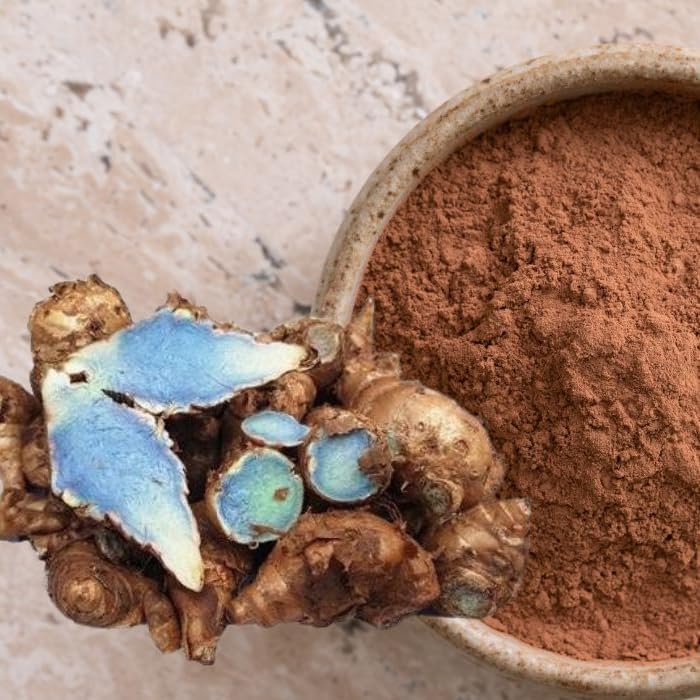 Premium Live Black Turmeric (Curcuma caesia) Plants - Rare Herbal Medicinal Plant, Perfect for Home Gardens (4 Black Turmeric Cups)