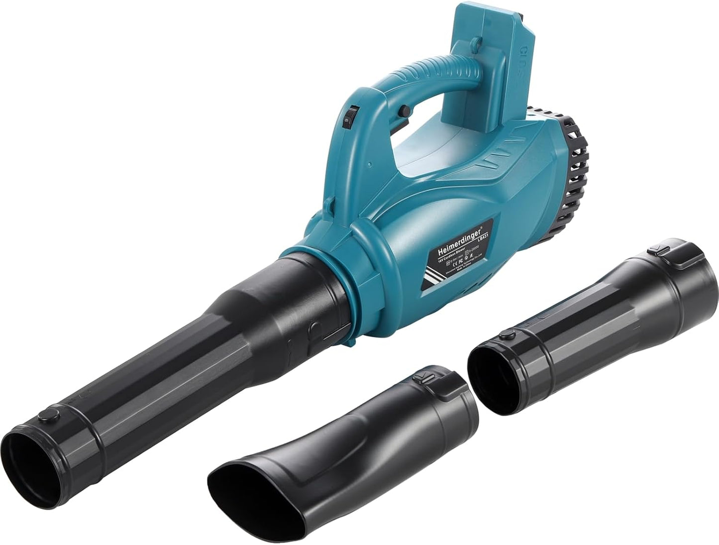 Cordless Leaf Blower for Makita 18V Battery,180MPH Battery Powered Blower,6 Speeds Electric Handheld Leaf Blower for Snow Blowing & Lawn Care