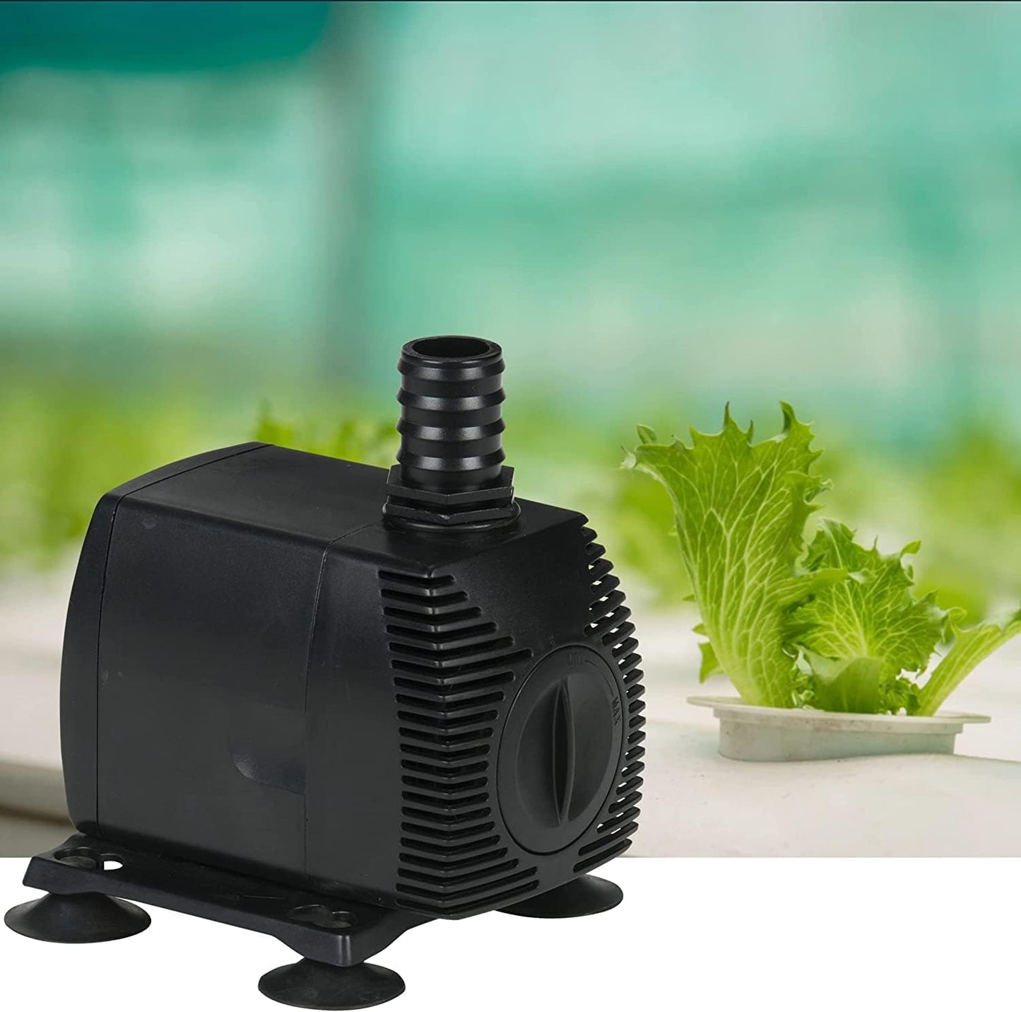 Little Giant PES-700-PW 115-Volt, 725 GPH Magnetic Drive Fountain/Pond Pump with 15-Ft. Cord, Black, 566720