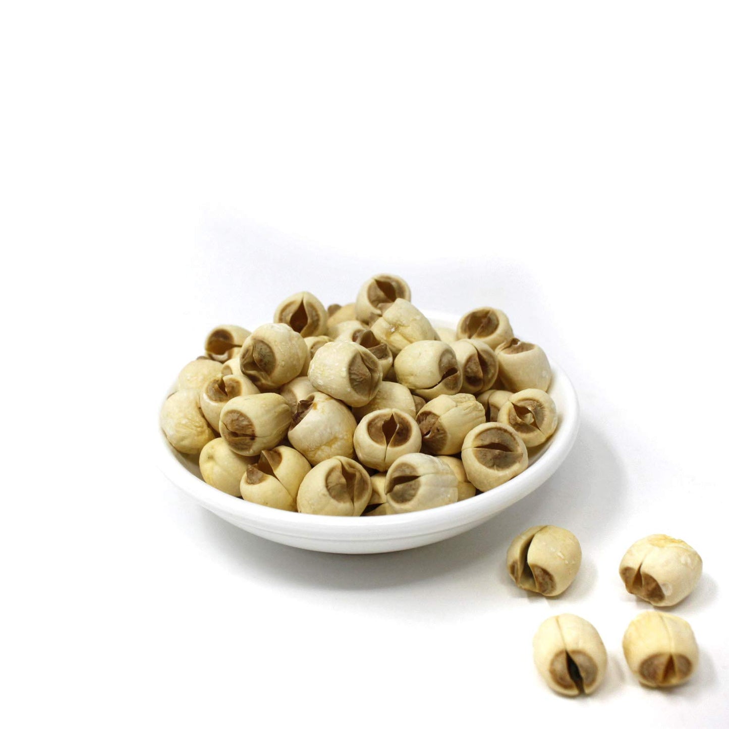 DOL Natural Dried Lotus Seeds Packed In USA 莲子干 8 Ounce,100% Natural, Dried White Lotus Seeds Lian ZI, Rich In Methionine for Health, 白莲子 蓮子 白蓮子 for Herbal Tea