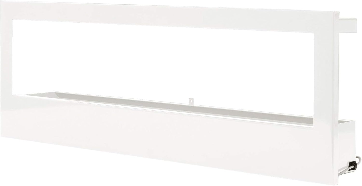 Modern Sprout Smart Landscape Growframe Wall Mounted Planter with LED Grow Light -White