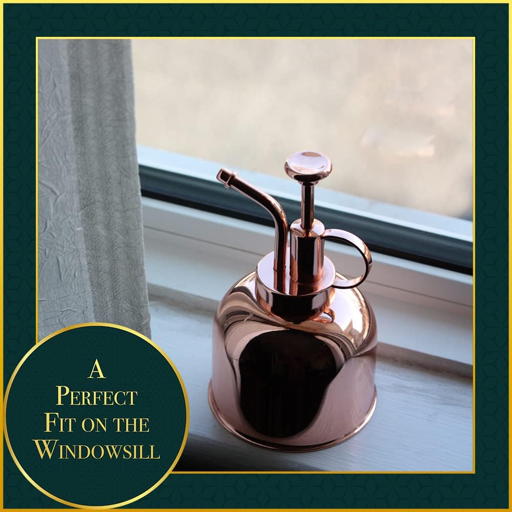 Plant Mister Spray Bottle (Rose Gold, Gold, Silver, Black)