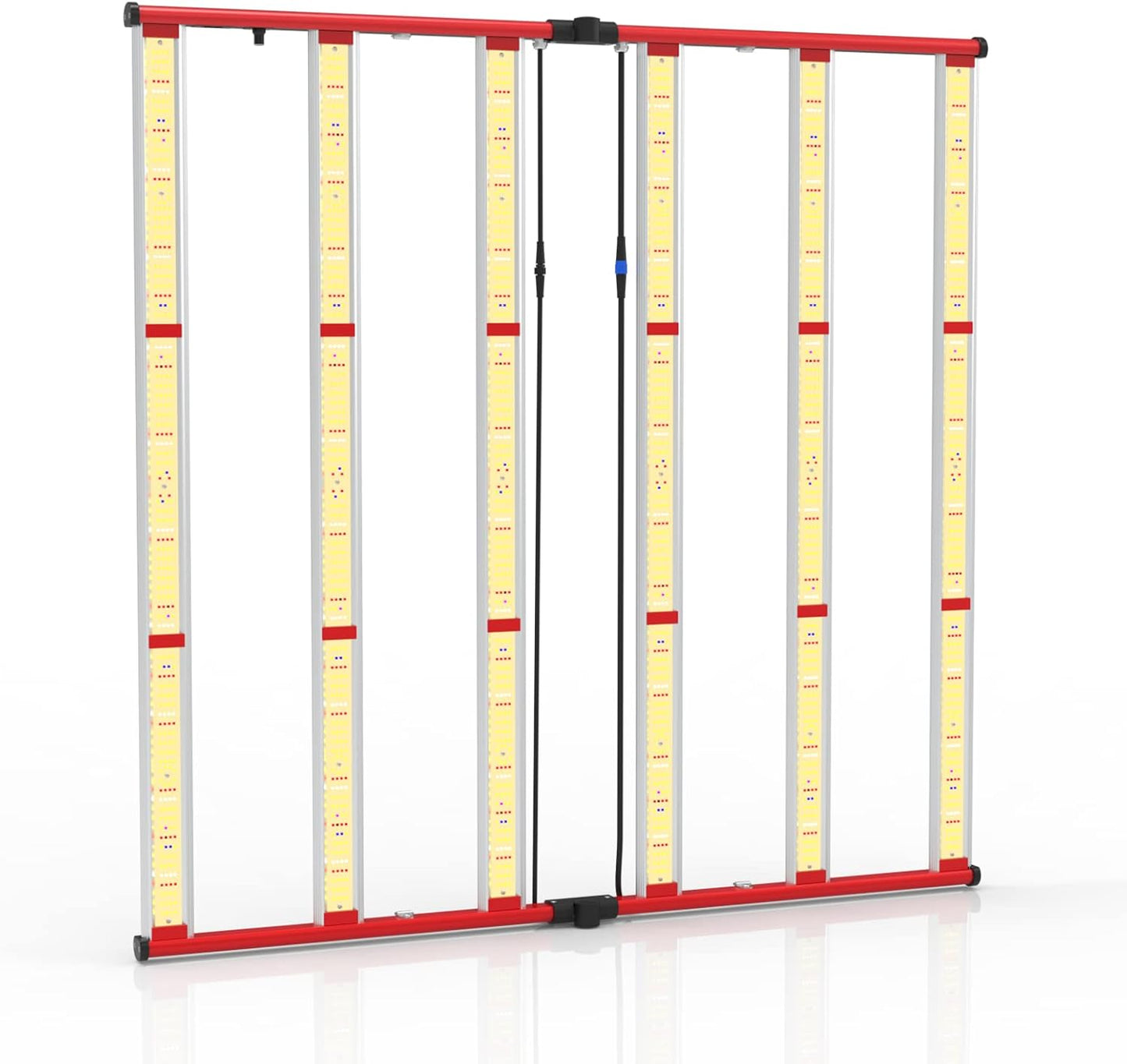 AGLEX 600W LED Grow Lights, Full Spectrum Grow Light with UV IR, Daisy Chain Plant Bar Style Grow Light Foldable & Dimmable for Indoor Growing Commercial Hydroponic Growing Lamp 5x5ft Core Coverage