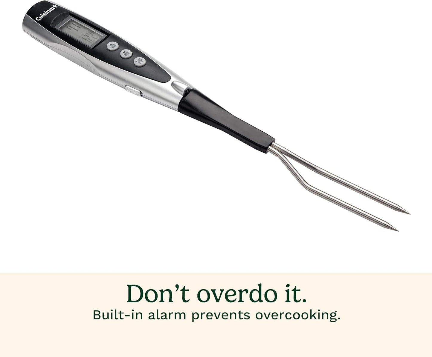 Cuisinart Deluxe Grill Tool Set, 20-Piece Grill Tools BBQ Accessories with Aluminum Case & Digital Temperature Fork, Spatula, Tongs, Stainless Steel Grilling Accessories, Grilling Set for BBQ