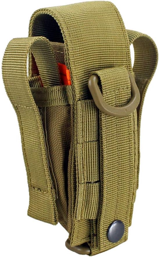 Depring Tool Holster Sheath Universal Multi Pockets Tool Organizer Heavy Duty Construction MOLLE Pouch