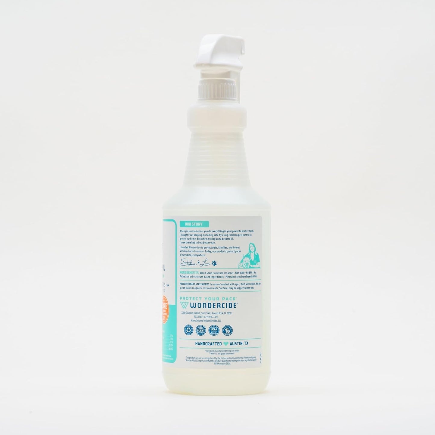 Wondercide - Indoor Pest Control Spray for Home and Kitchen - Ant, Roach, Spider, Fly, Flea, Bug Killer and Insect Repellent - with Natural Essential Oils - Pet and Family Safe — Cedarwood 16 oz