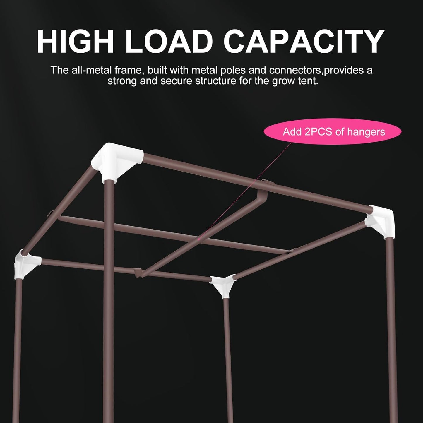 ATOUR Small Grow Tent, 32"x18"x28'' High Reflective Mylar 1680D Hydroponic Grow Tents, Waterproof Grow Tent with Double Cleart Observation Door and Floor Tray, for Indoor Plant Growing