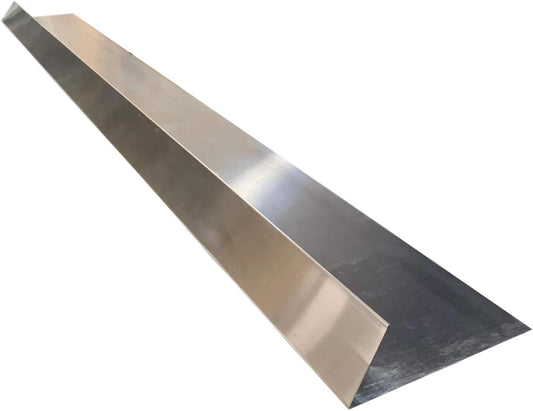Eagle 1-26 Gauge 5 Foot Rain Diverter - Nails and Instructions Included (Mill Finish Aluminum, Copper, Galvanized, Stainless Steel & More) (2, Mill Finish Aluminum)