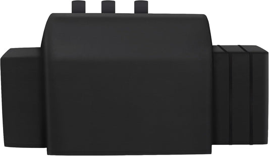8080 Grill Cover Fits for Char-Griller Duo 5050 Double Play 5650 Charcoal Grill, Expandable Gas Grill Cover 600D Heavy Duty BBQ Cover Fits for Char-Griller 3-Burner Dual Fuel Outdoor Grill