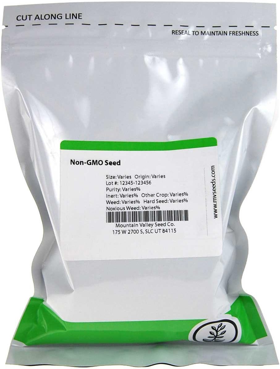 Buckwheat Seeds - 25 Lb Bulk ~300,000 Seeds - Organic, Non-GMO, Whole (Shell On) - Grow Buck Wheat Microgreens, Lettuce