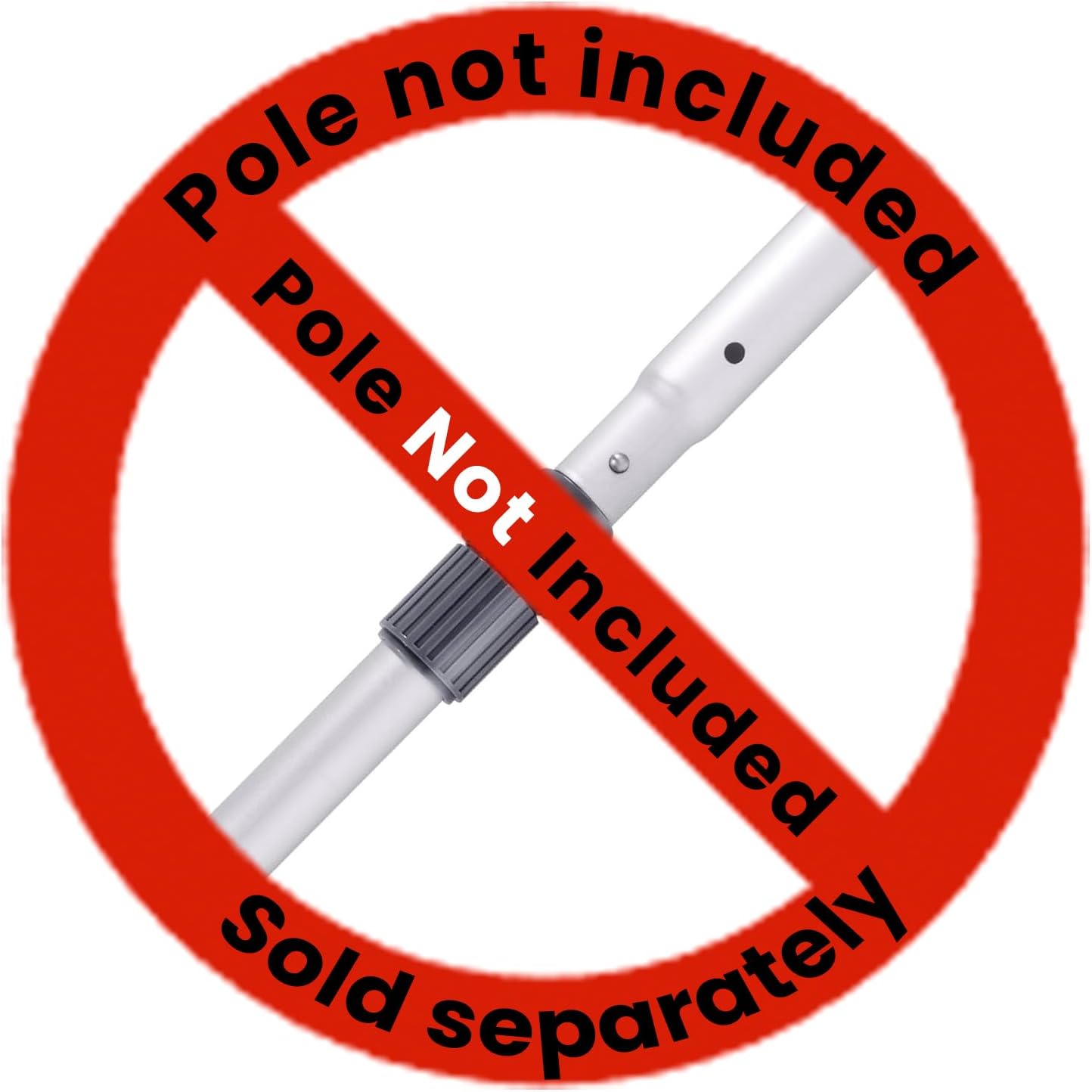 Sepetrel Swimming Pool Leaf Skimmer Net,Fine Nylon Mesh & Reinforced Frame Deep Rake Net,Cleaning Supplies and Accessories, (Pole Not Included)