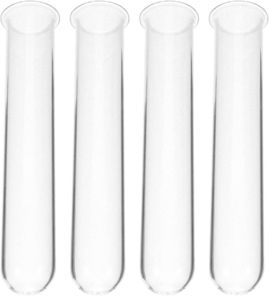 Alipis 4pcs Glass Propagation Stations Accessories Glass Test Tubes Tiered Planters Wall Terrarium for Home Office Plant Hanger Flower Vases Wall Decor Hydroponic Cuttings
