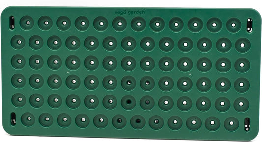 Vego garden Seedling Popper Tool, 3-in-1 Plant & Pop Board - 10" x 20", Works Perfectly with Stackable Seedling Trays