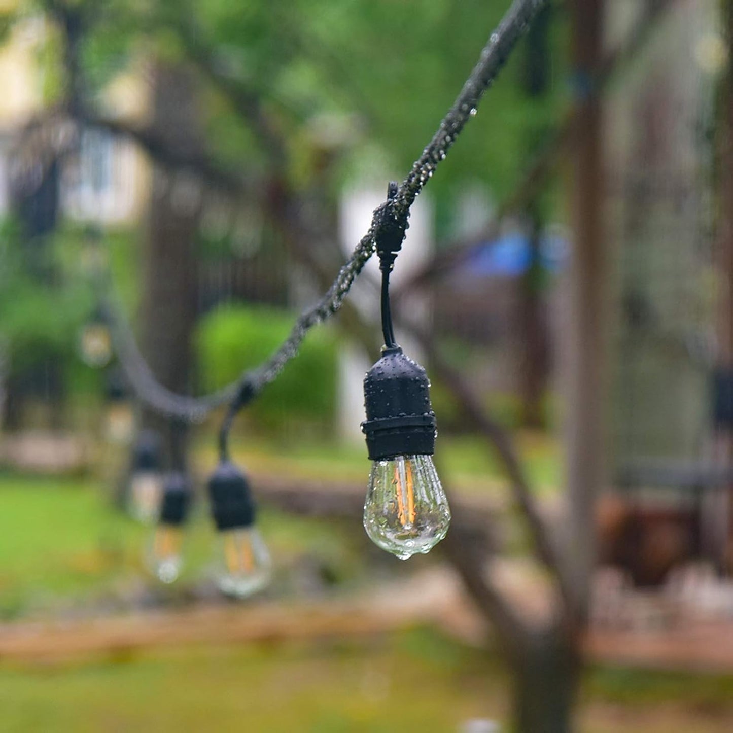 Meconard Shatterproof LED S14 Replacement Light Bulbs,E26 Medium Screw Base, Vintage Edison Bulbs Equivalent to 11 Watt, Fits for Commercial Outdoor Patio String Lights, 2200K Warm White, 15 Pack