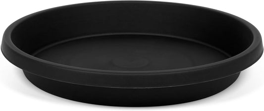 2 Pack Plant Saucer 16 Inch, Durable Large Deep Plant Trays for Pots, Plant Drip Trays, Plant Water Catcher Tray for Plants, Plastic Plant Saucers for Indoors no Holes